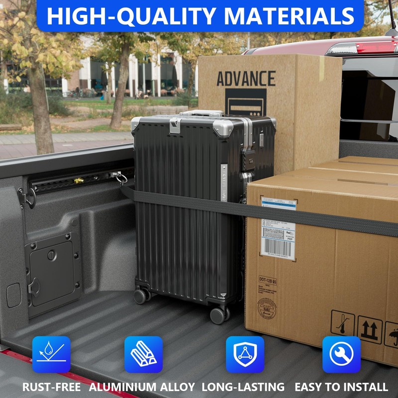 SZYANG Trail Rail System Compatible with 2022-2025 Ford Maverick Truck