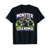 Monster Truck Race Racer Driver Grandma Mother's Day T-Shirt