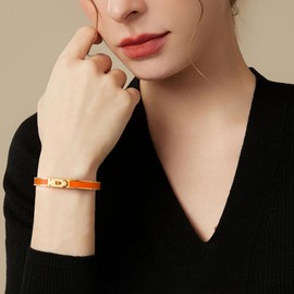 ZHUOMOT Women's Gold Bracelet, S925 Silver, Gold Clasp and Silver Clasp in Many Colours, Bracelet Gold, Waterproof, Bracelets Women, for Birthday Gift Women, Silver