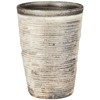 Shigaraki Ware Hettamon, Free Cup, Silver Snow