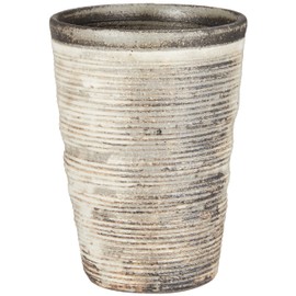 Shigaraki Ware Hettamon, Free Cup, Silver Snow