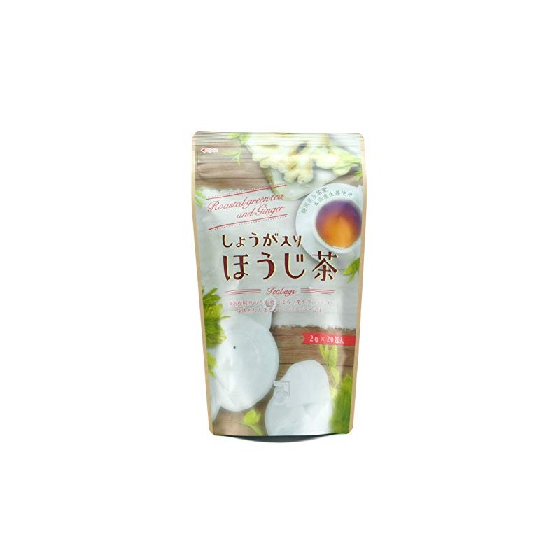 Kanematsu Seicha Roasted Tea Bag with Ginger 1.4 oz (40