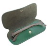 SAKAE F-20 TR700 Genuine Leather Glasses Case, green