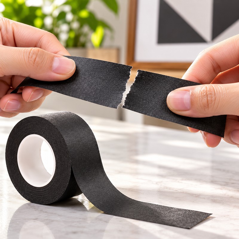 Black Masking Tape for Painting & DIY Crafts – Easy-Tear