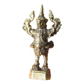 Himalayan Treasures Garuda Bird God Figure Small Statue Snake Bite Amulet Thailand A20