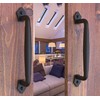 VivaLight 2-Pack 10 Inch Round Rustic Sliding Barn Door Handle