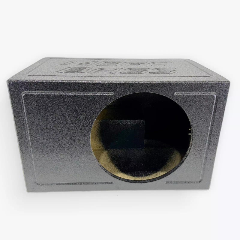 Megabas Mega Bass Single 8" Vented Ported Car Subwoofer Sub