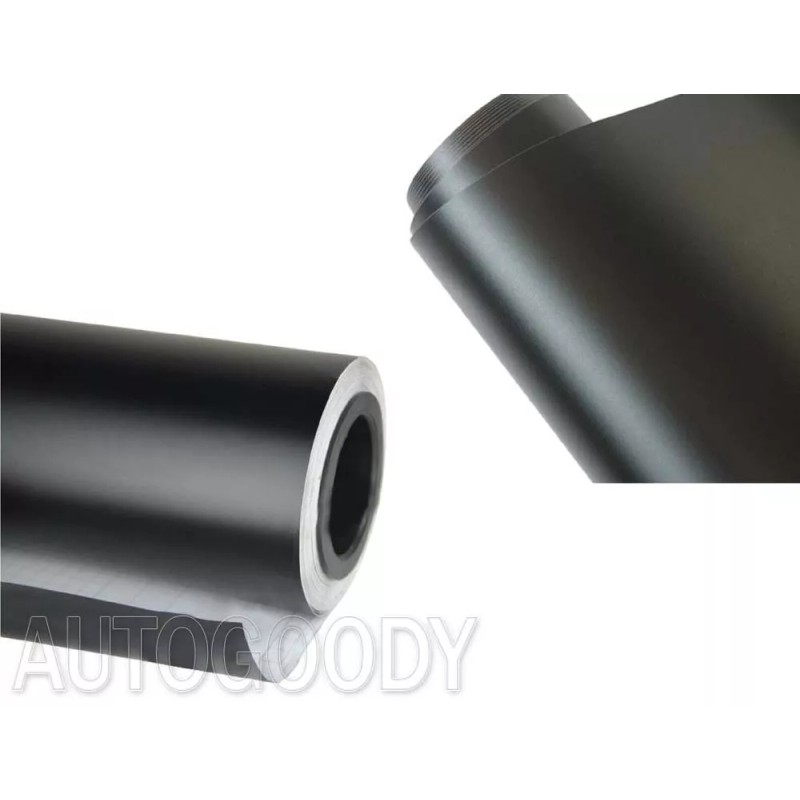 AUTOGOODY 240" x 60" Matte Flat Black Vinyl Film Wrap