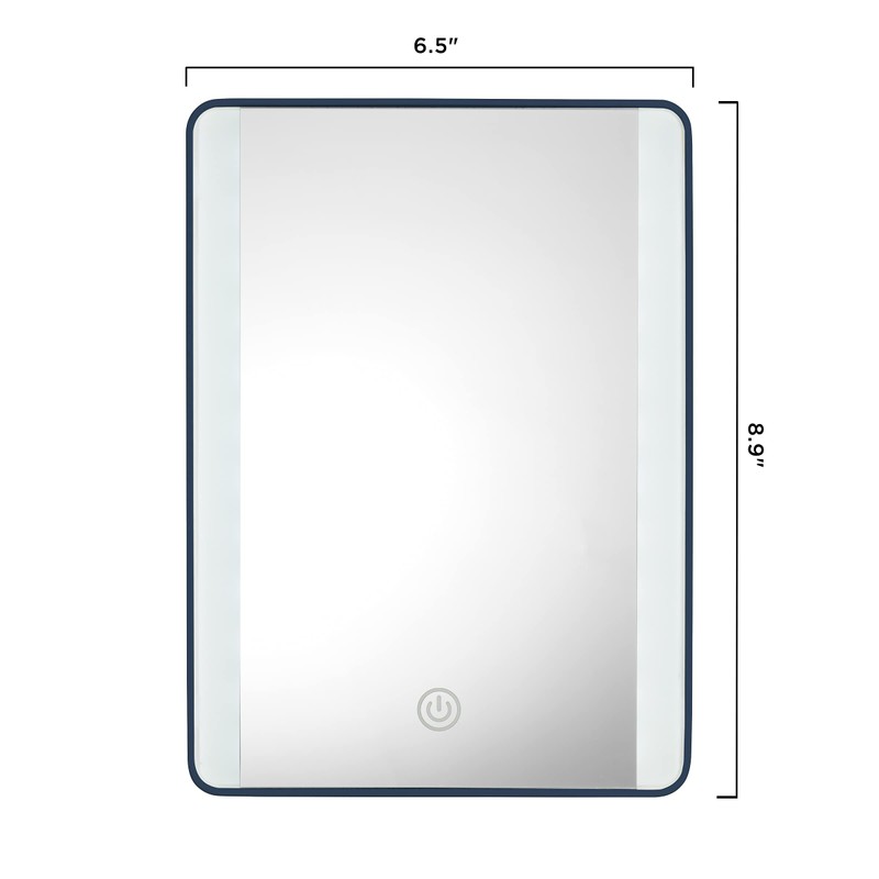 Conair Lighted Makeup Mirror, LED Vanity Mirror with Adjustable Base,