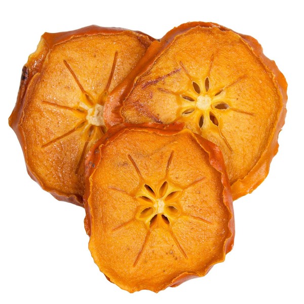 Bella Viva Orchards Natural Dried Persimmons, Sweet no Sugar Added, 1 lb of Dried Fruit