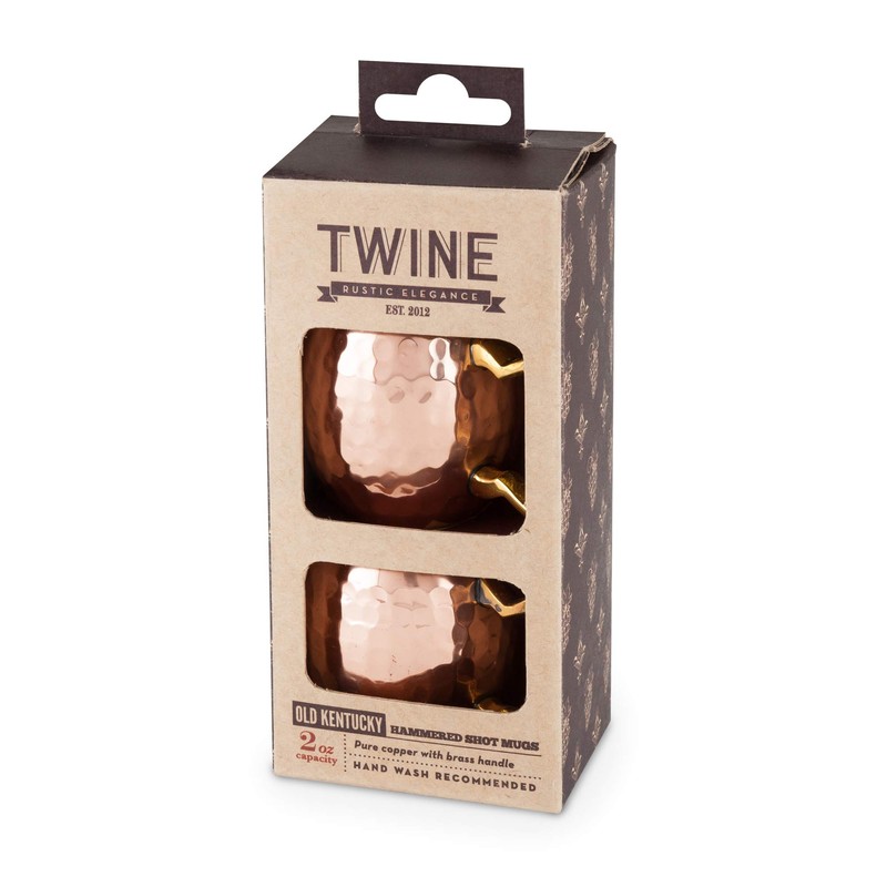 Twine Old Kentucky Home Moscow Mule - Juego de 2