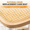 Yerliker 1 Pack Cane Chair Replacement, Natural Chair Replacement Cane