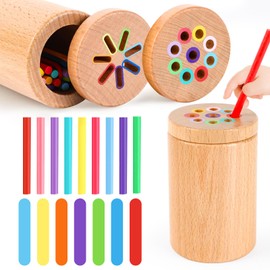 SUNtoys Wooden Learning Colour Sorting (Acrylic)