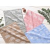 Kosugizen Scandinavian Animal Face Towel, 13.4 x 31.5 inches (34
