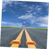VILLFUL Driveway Safety 2 Pack Reflective Road Markers Plastic Spikes