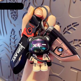 AIXUAN Tide Cool Inazuma Keychain Unique Bag Strap Female Detailed Keychain Cartoon Male Car Keychain (Type 2)