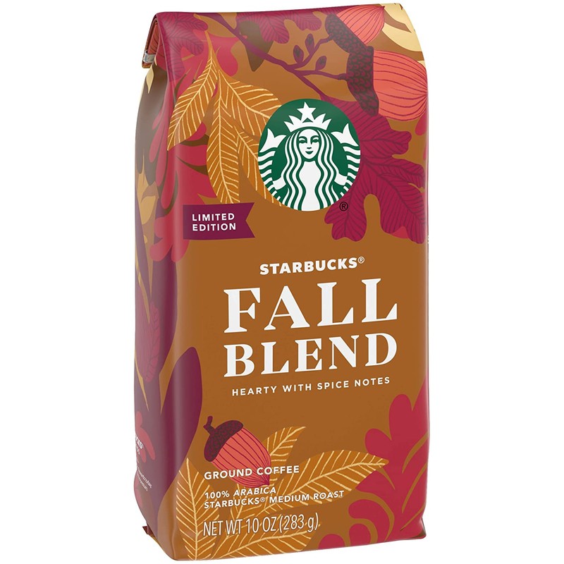 Starbucks Fall Blend, Ground, 10 ounce bag (Pack of 2)