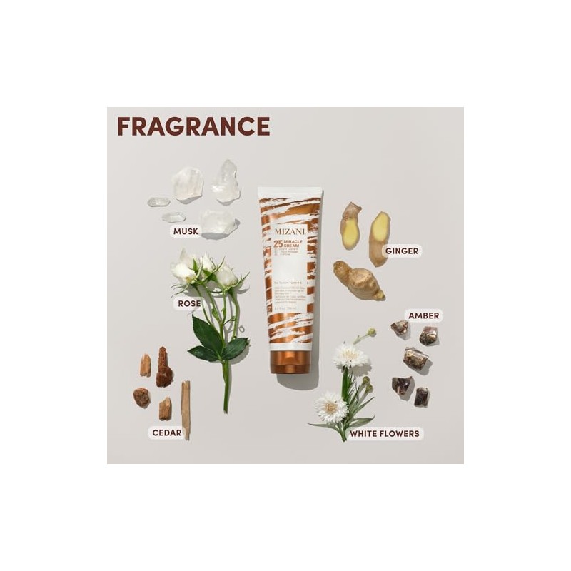 MIZANI 25 Miracle Leave-In Cream | añade humedad ligera y