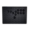 MightySkins Carbon Fiber Skin Compatible with Razer Kitsune - Black