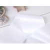 FENDOLE 6 Pack White Blank Sash,Plain Satin Sashes,Sashes for Pageants,DIY