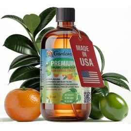 GARDENERA Premium Organic Seaweed & Kelp Superfood for Citrus Trees Plants - 8 oz - Liquid Kelp Fertilizer Concentrate (Makes 45 Gallons)