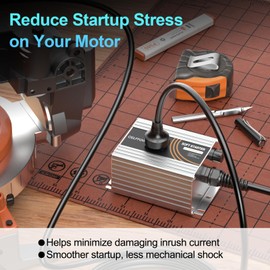 120V 15A Soft Starter for Universal-Motor Power Tools, Adjustable Settings
