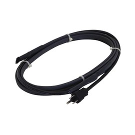 Warmup Self Regulating Heater Cable Kit, 120V, 6 ft long pre-terminated with Plug