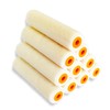 10 x Quercos Velour Paint Rollers, 10 cm, Velour Paint