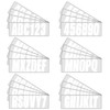 QuickMariner 4 Sets 3" Solid White Alpha-Numeric Registration Numbers and