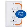 Self-Closing 2 Screw Outlet Covers (Beige) by Safety Innovations