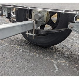 EZ Loader Boat Trailer Leaf Spring 5 Leaf C Hook Spring C-5 26.25" L 250-031414