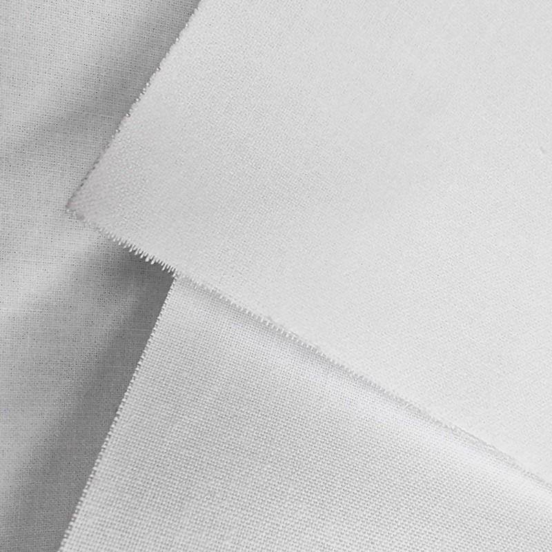 TFG Iron On Fusible Woven Cotton Buckram Stiffening Fabric Backing