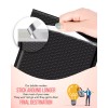 GSSUSA Black Bubble Mailers 8.5x12 large Padded Envelopes 25 Pack,Self-Seal