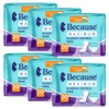 Because Incontinence Pads for Women – Maximum Absorbency for Moderate