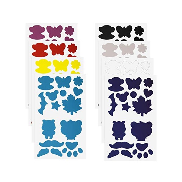 Micro Traders 8 Sheets Down Jacket Self Adhesive Patches Nylon