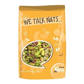 Shelled Raw Pistachio Kernels by Farm Fresh Nuts (2 LB.) Bag off The World's Finest Premium California Pistachios | Unsalted, Handpicked for Great Freshness.