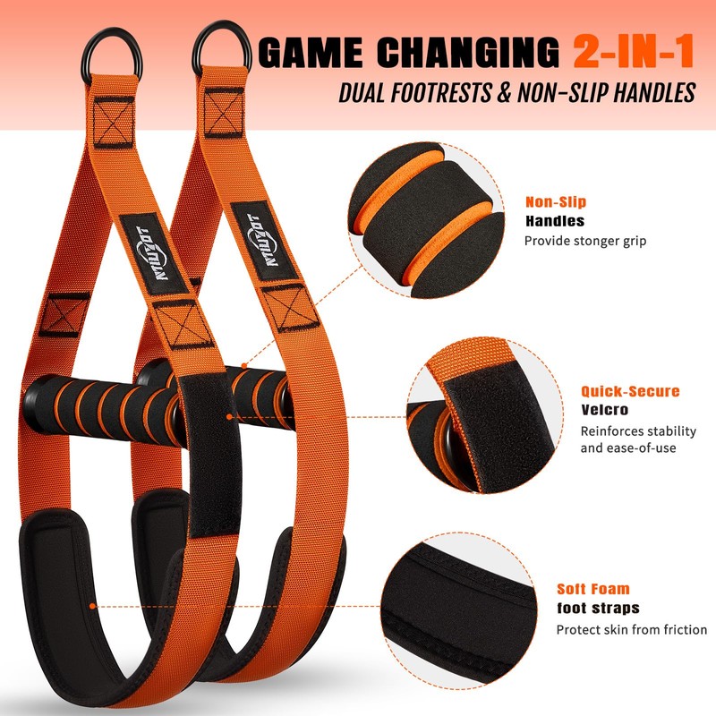 NTIUYOT Pull Up Bands, Heavy Duty Resistance Bands with Handle,