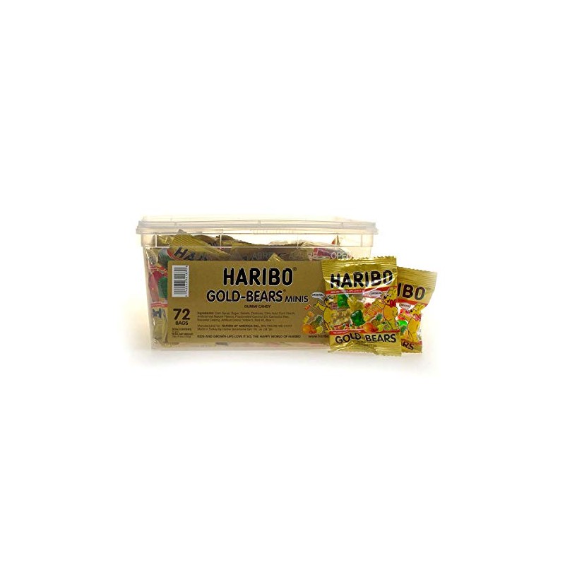 Product of Haribo Gold-Bears 0.5 oz. bags (54 ct.) -