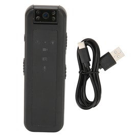 Body Camera Multifunction HD 1080P Infrared Night Vision Wearable Video Recorder for Business Office Outdoor Sports