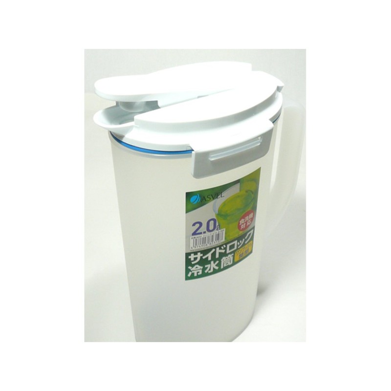 Asvel 8231 D-202 "Drink Bio" Water Pitcher, White