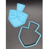 Hanukkah Chanukah Cookie Cutter & Stamp