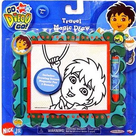 Jakks Pacific Go Diego Go Travel Magic Draw Set - Draw Set - Diego Figurines, Animal Figurines, Accessories - Little Kid