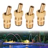 usvehj Swimming Pool Spa Brass Deck Jet Nozzle 590041 R0560400