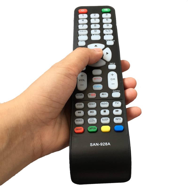 Replacement Remote Control Compatible for Sanyo TV DP26648A DP32648 DP37649
