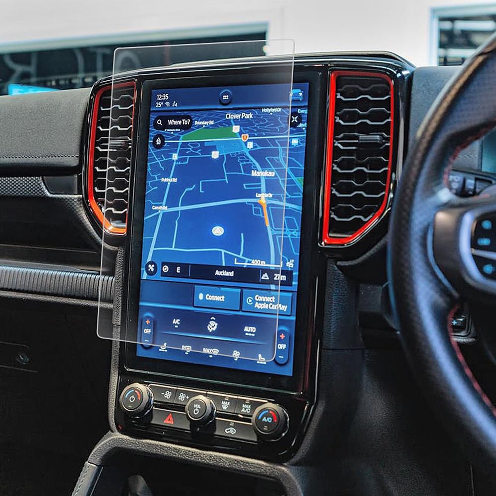 BSTW Screen Protector For Ford Ranger 2023 2024 2025, For Ford Ranger XL XLT Tremor 10-Inch SYNC 4 Navigation Touchscreen, 9H Tempered Glass - View #5