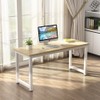 Tribesigns Computer Desk, 63 inch Large Office Desk Computer Table