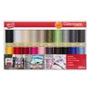 Gtermann Gutermann Thread Set: Sew-All: 100m: Pack of 20, Assorted
