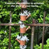 Rain Chains,Kettle Wind Chimes,Rainwater Catcher,Flower Pot Rain Chain,Garden Ornaments,Wind Chimes
