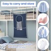 2Pcs Over Door Laundry Bag Nylon Door Hanging Laundry Hamper
