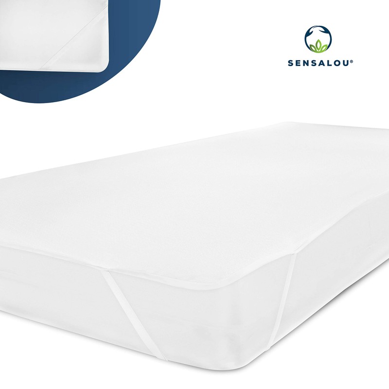 Sensalou Incontinence Mattress Protector 80 x 200 cm Mattress Cover